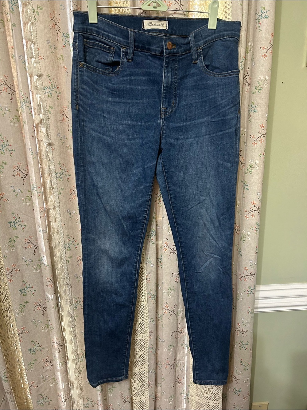 Madewell‎ Roadtripper Skinny Jeans Size 29 Medium Wash Stretch Denim